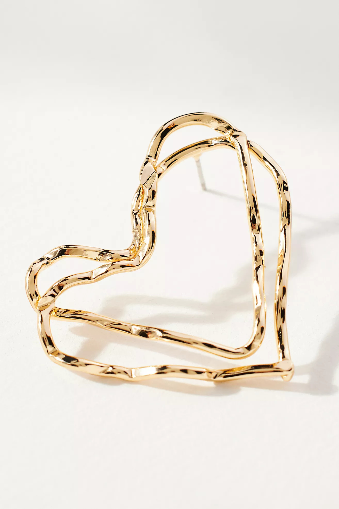 Oversized Heart Earrings | Anthropologie (US)