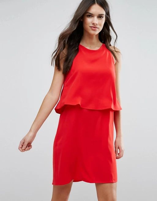 Y.A.S Sleeveless Red Dress | ASOS UK