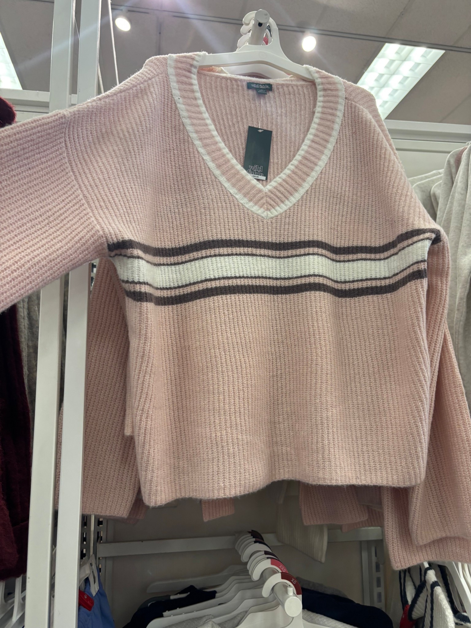 Cute v-neck sweater!

#sweaterweather
#fallstyle

#LTKParties #LTKFindsUnder50