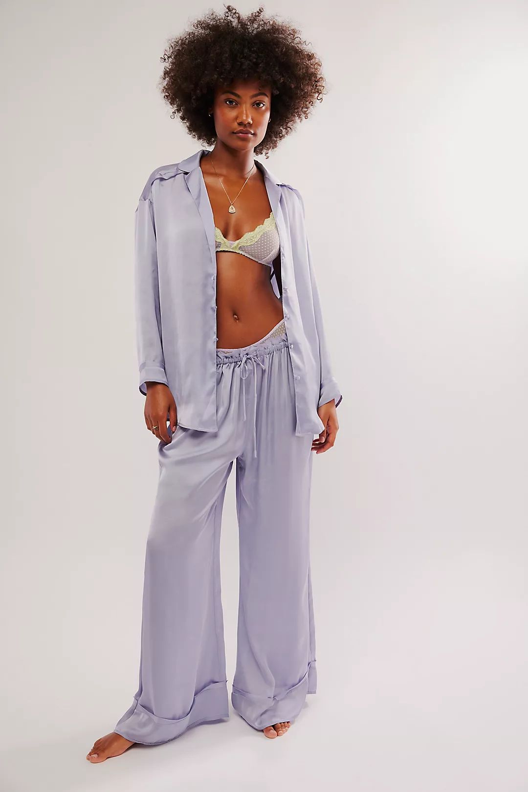 Dreamy Days Solid PJ Set | Free People (Global - UK&FR Excluded)