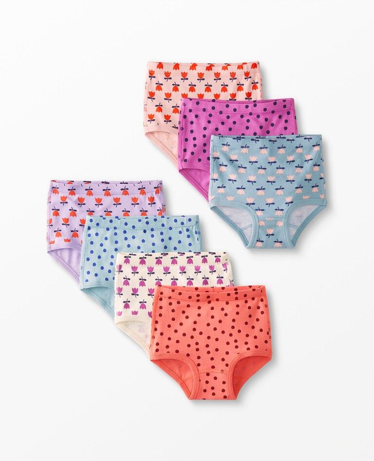 Classic Underwear In Organic Cotton 7-Pack | Hanna Andersson