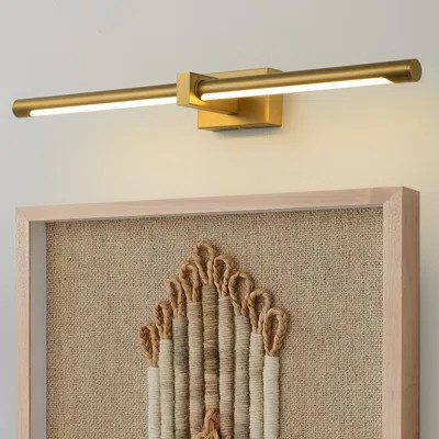 Dimmable LED Aluminum Wall Mounted Picture Light | Wayfair North America
