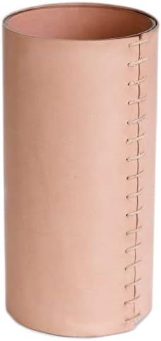 Glimpse & Hollow Leather Vase - Spring Home Decor, Boho Vase, Pink Vase, Unique Vase, Farmhouse Spri | Amazon (US)