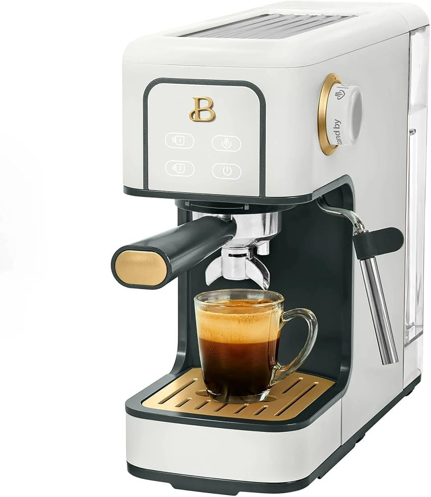 Beautiful 20-Bar Slim Espresso Machine | Single & Double Shot Programmable Brewing, Compact 4.7-i... | Amazon (US)