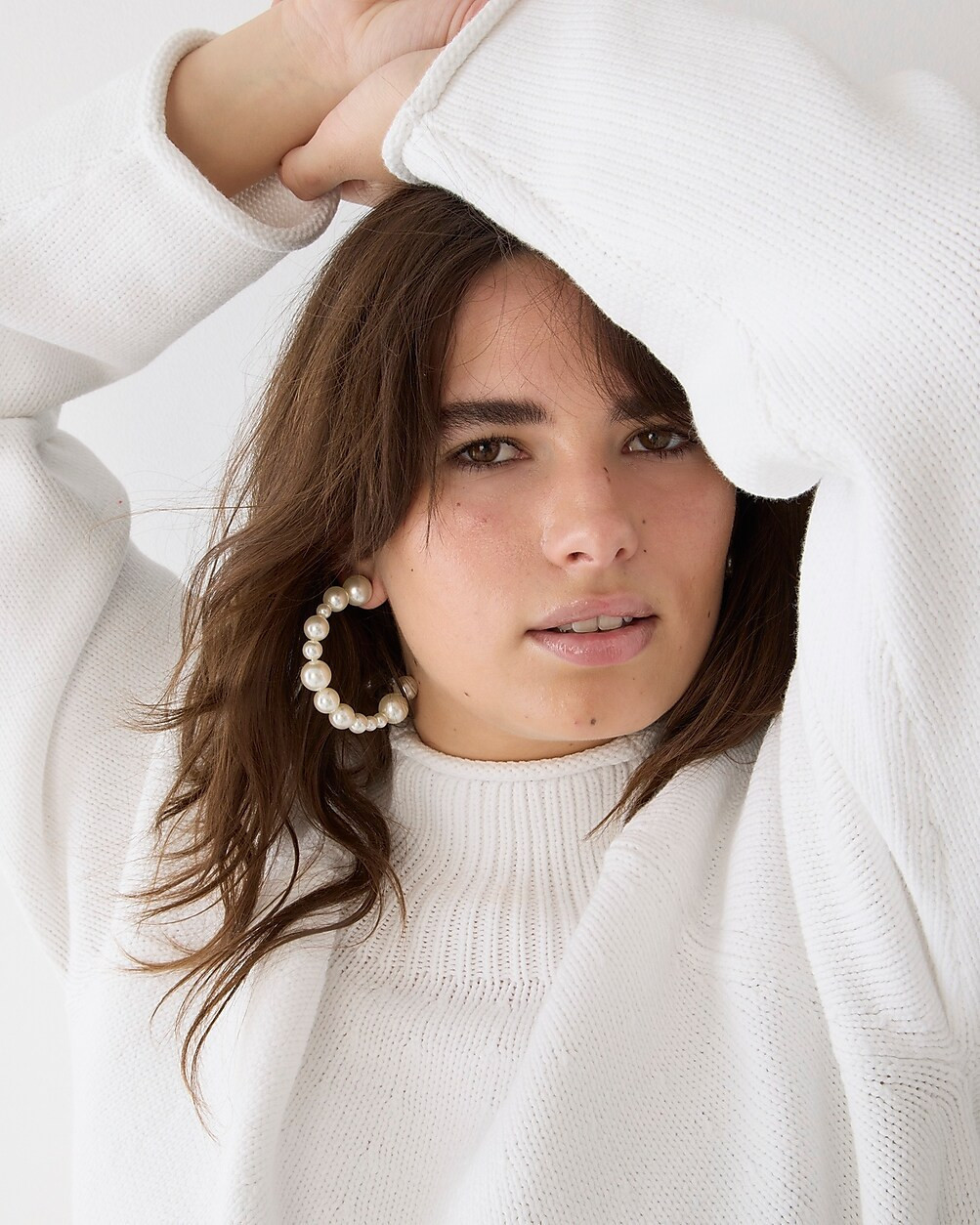 Cotton-blend Rollneck™ sweater | J. Crew US