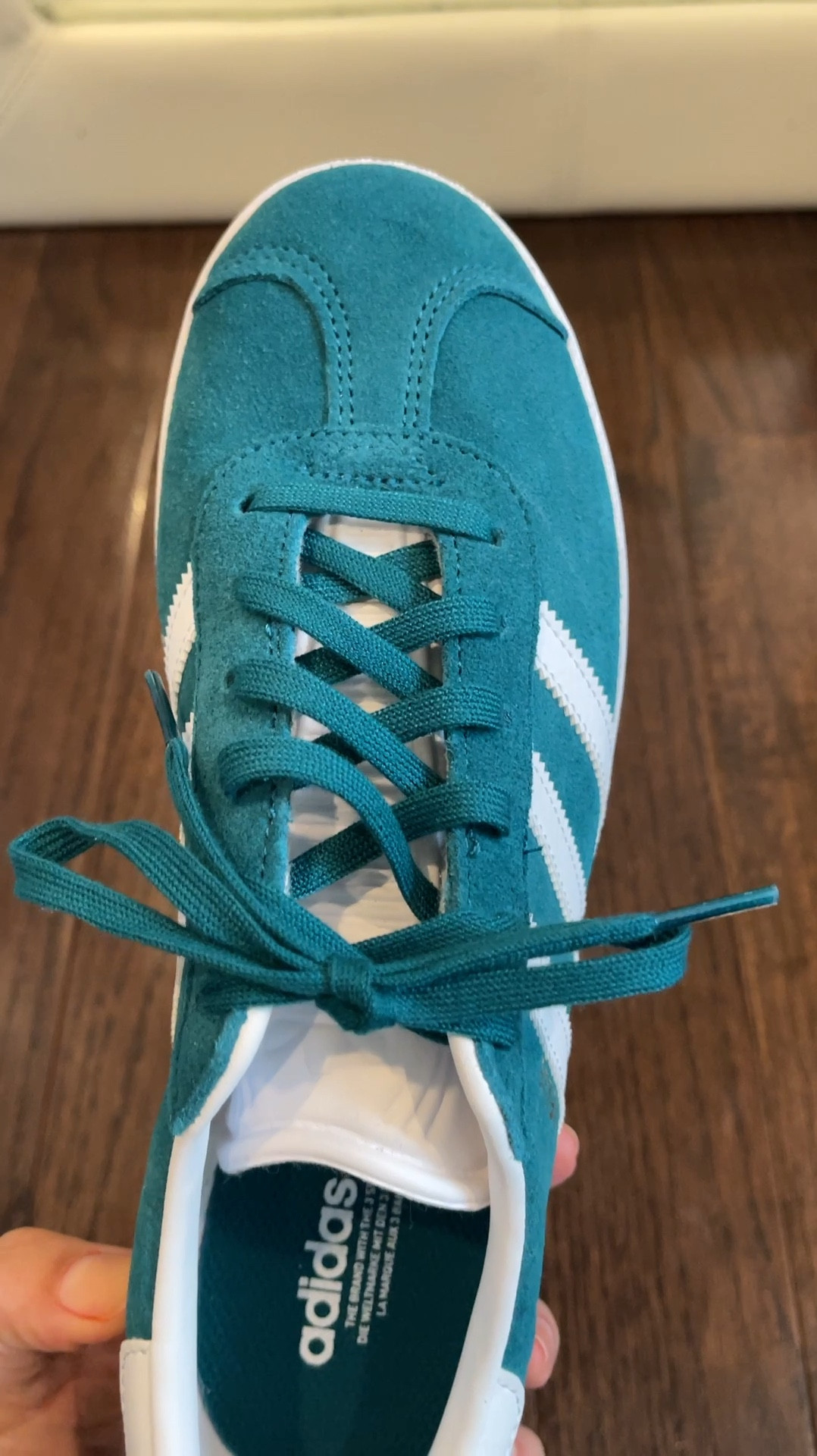 Purchase #2 of 2025

I am a true 8 but always size down 1/2 in adidas. I am a size 6 in kids’ shoes but sized down to 5.5 in these

#LTKSaleAlert #LTKFindsUnder50 #LTKShoeCrush