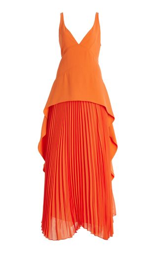 Sequoia Plisse-Detailed Crepe Maxi Dress | Moda Operandi (Global)