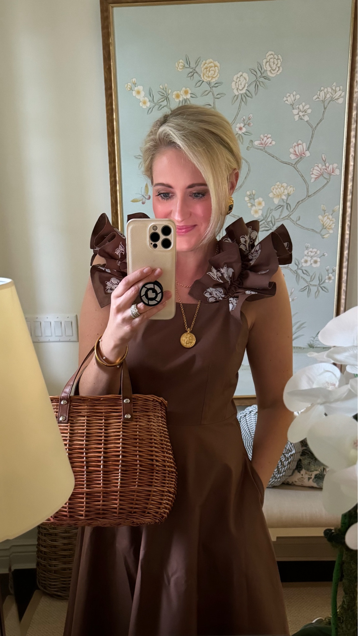 Dillards Fall Fashion! This dress is perfect for Fall when it’s still warm out! I’m wearing my normal size medium! 

#LTKSeasonal