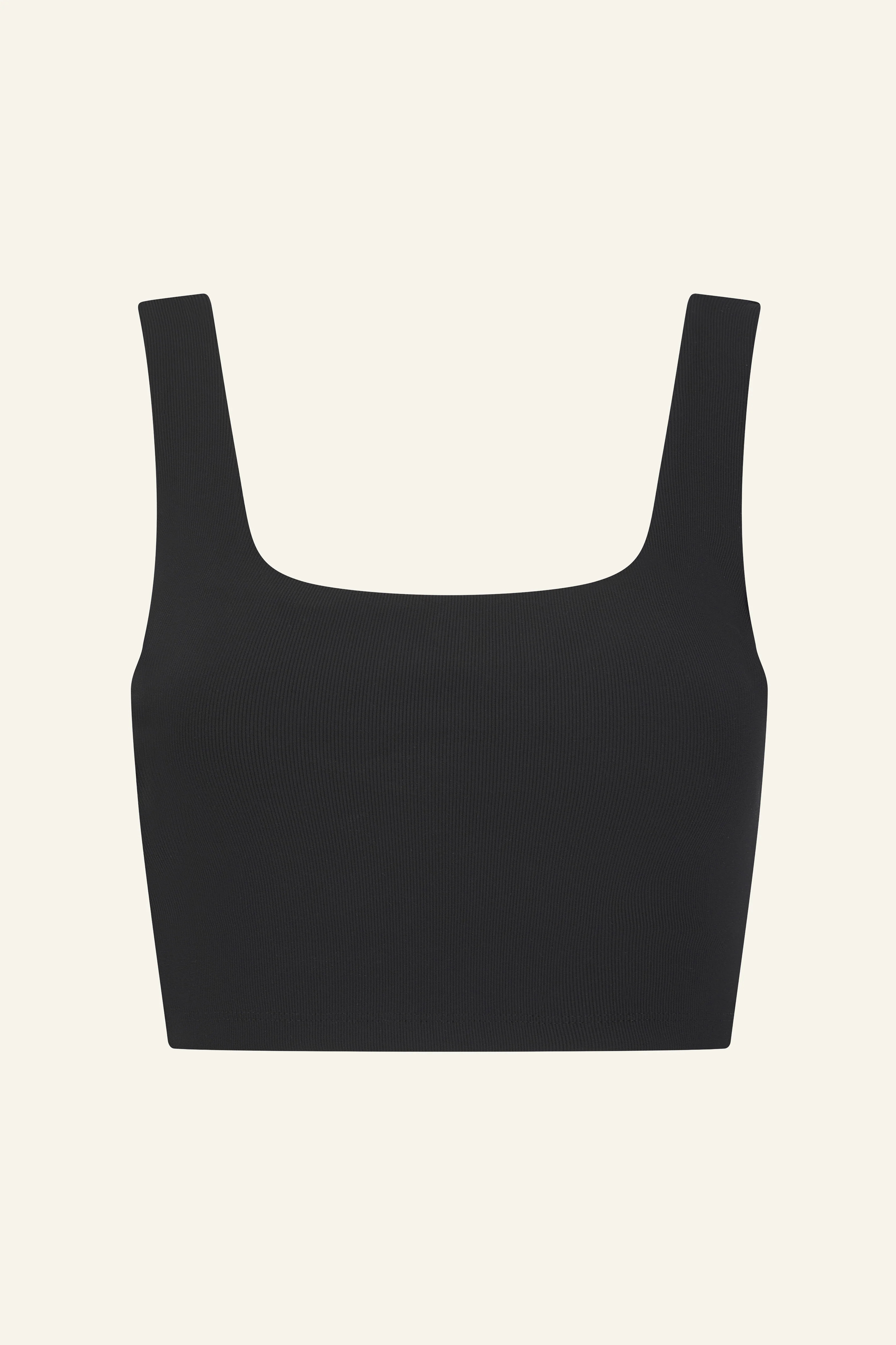 The Sculpt Built In Sports Bra - Core Black | Reasn