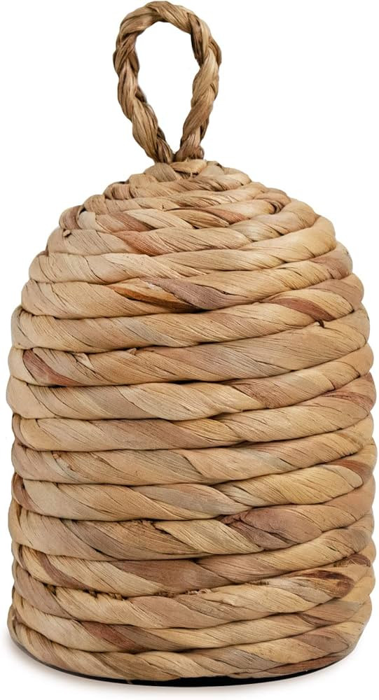 Seagrass Doorstop | Jute Door Draft Stopper for Bottom of Doors - Farmhouse Décor Jute Rustic Do... | Amazon (US)