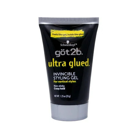 Got2b Ultra Glued Invincible Styling Hair Gel, 1.25 Oz. | Walmart (US)