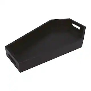 15" Black Coffin Serving Tray by Makery™ | Michaels | Michaels Stores