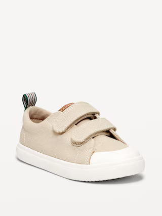 Canvas Double Secure-Strap Sneakers for Toddler Boys | Old Navy (US)