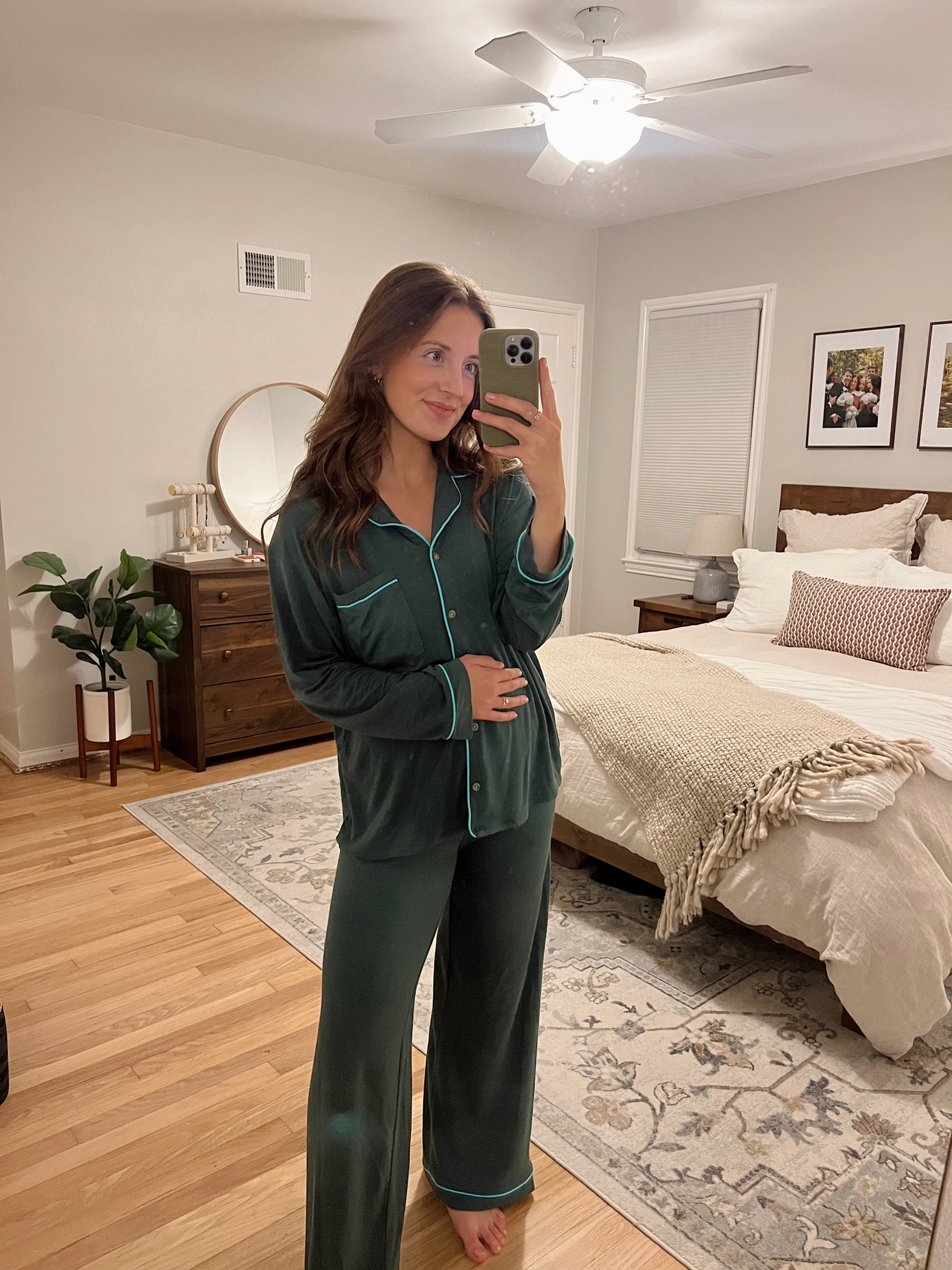 Recently invested in these pajamas and they are AMAZING! So soft & a beautiful kingfisher color 🤩! Worth every penny!