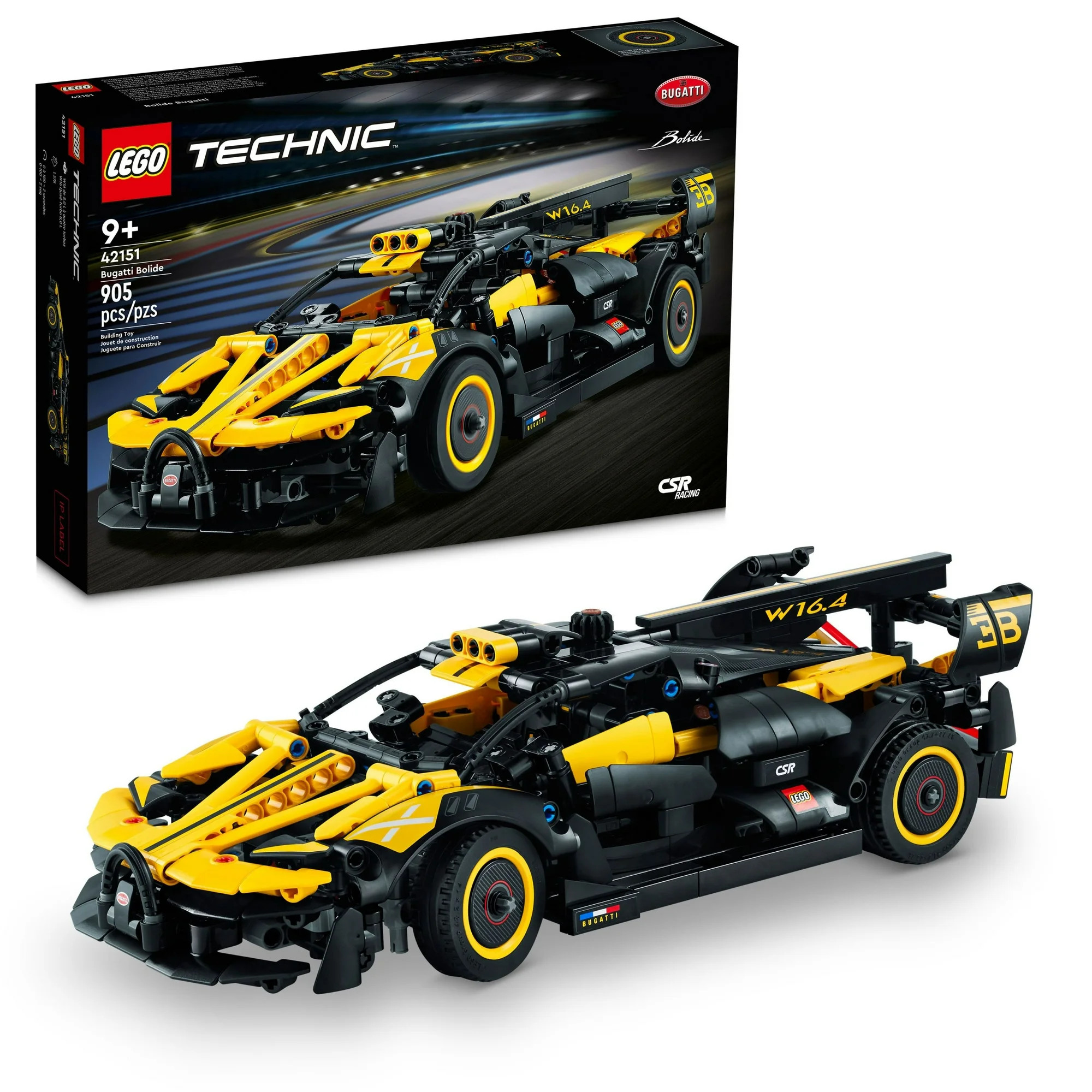 LEGO Technic Bugatti Bolide Racing Car Building Set 42151 - Model and Race Engineering Toy, Colle... | Walmart (US)