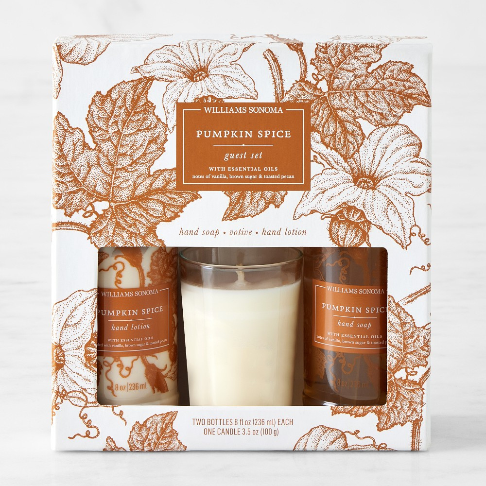 Williams Sonoma Pumpkin Spice Guest Set | Williams-Sonoma