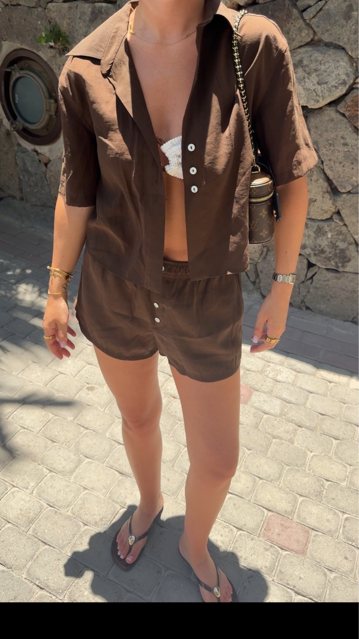 Vacation - holiday - new in - bikini - brown set - short set - summer outfit - festival

#LTKsummer #LTKstyletip #LTKswimwear