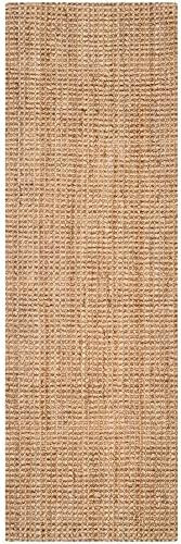 nuLOOM Ashli Solid Farmhouse Jute Runner Rug, 2' 6" x 6', Natural | Amazon (US)