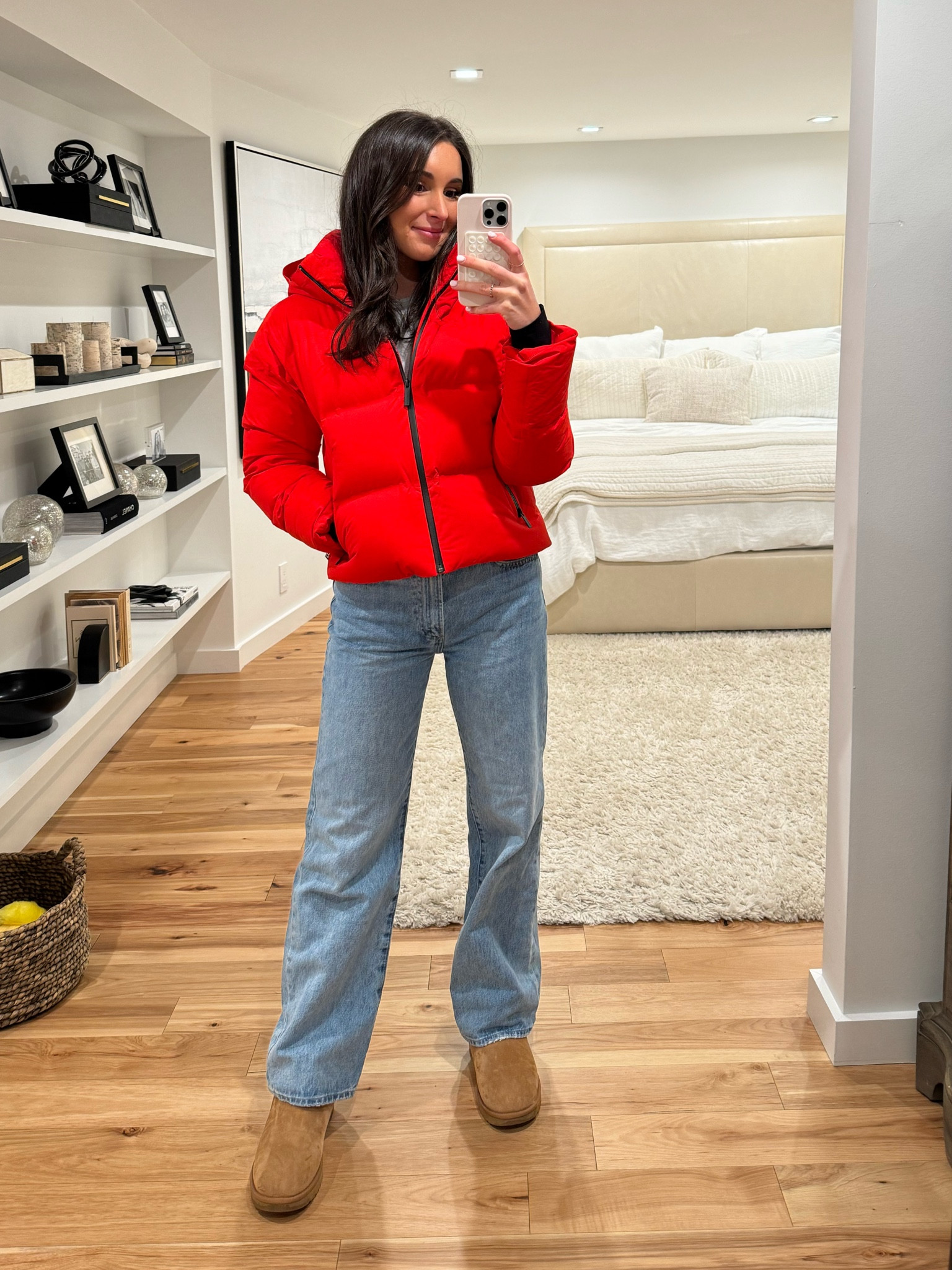 Cozy winter walk fit to get my 10k steps in after work! 