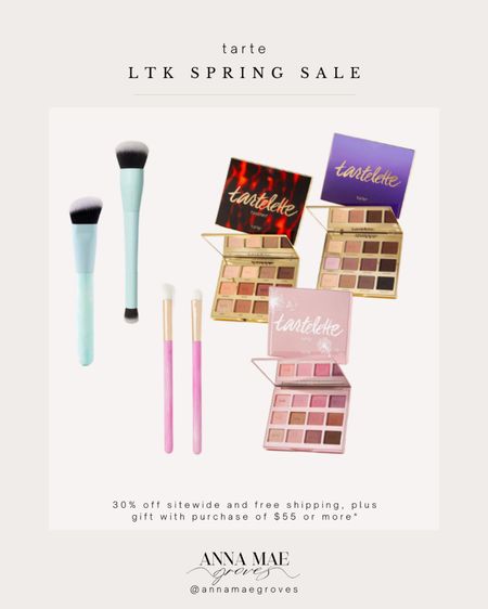 LTK Spring Sale is here! Shop Tarte’s sale for 30% off sitewide and free shipping, plus gift with purchase of $55 or more! These are products I LOVE! 

#LTKunder50 #LTKSale #LTKbeauty