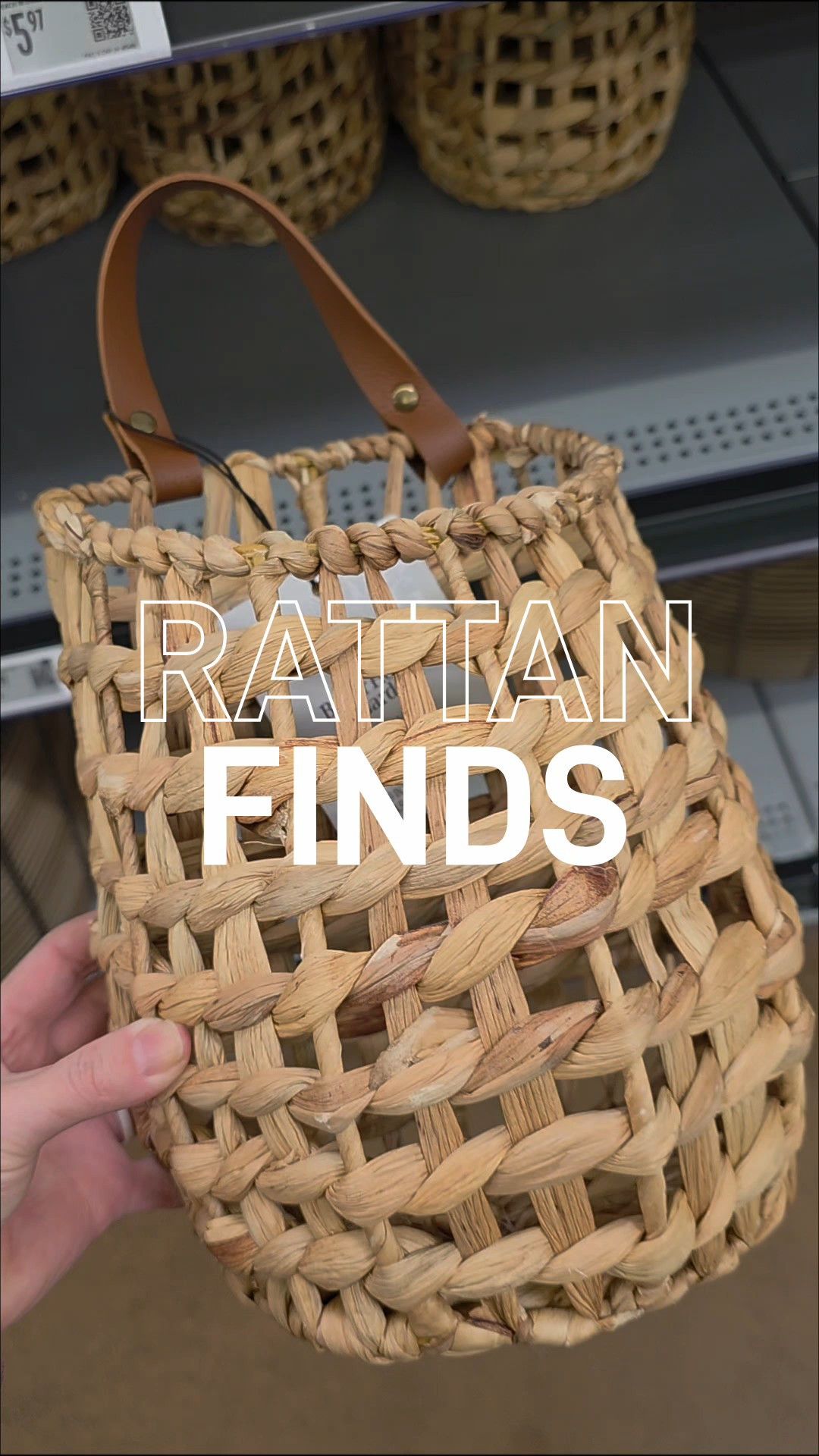 Rattan finds from Walmart that bring instant warmth and texture 🤎 Baskets, trays, vases, boxes, and lamps that are perfect for layering into shelves, styling coffee tables, or adding that natural, collected feel to any room—without the high price tag. #walmart #rattan  

 #LTKHome