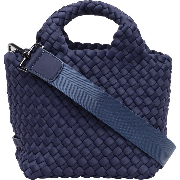 Kids St. Barths Petit Tote, Ink Blue | Maisonette