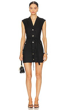 Karina Grimaldi Shanetta Dress in Black from Revolve.com | Revolve Clothing (Global)