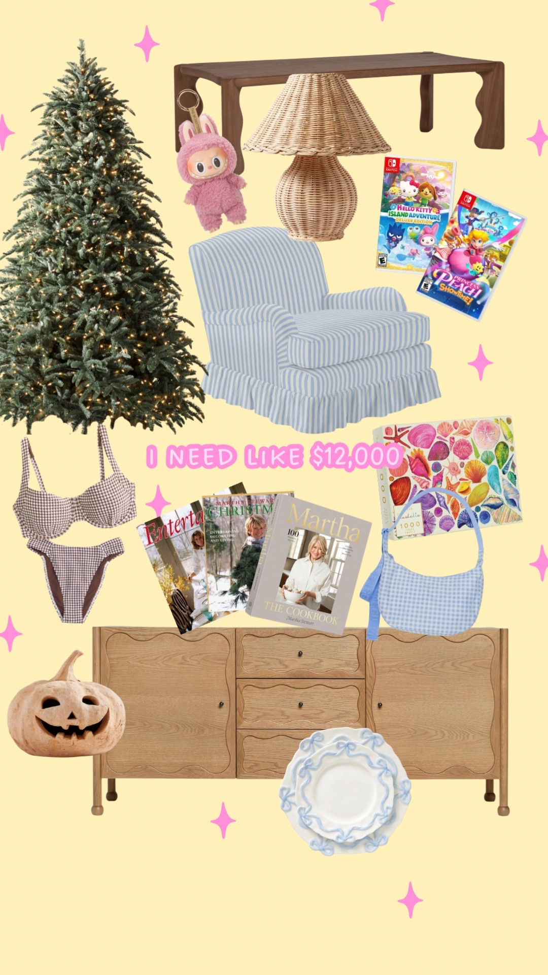 just a little wish list 🥹

lulu and Georgia / Serena and Lily / Abercrombie / Anthropologie/ Anthro dining / baggu/ bags / living room chair / sideboard / swim / cozy gaming / puzzles / wicker lamp / coffee table / home decor 

#LTKFindsUnder100 #LTKFindsUnder50 #LTKHome