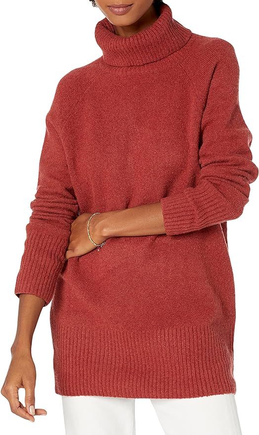 Goodthreads Women's Boucle Turtleneck Sweater | Amazon (US)