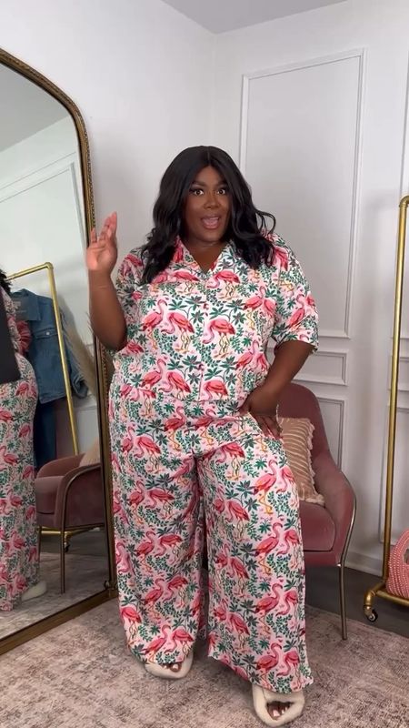 This Luxury Plus Size Pajama set from Printfresh is a must have! - wearing 3X available up to a 6X

Plus Size Fashion, Vacation Outfit, Wedding Guest, spring pajamas, plus size pajamas, luxury pajama set

#LTKFindsUnder50 #LTKFindsUnder100 #LTKPlusSize