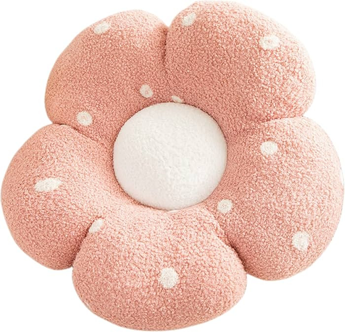 Flower Cushion Waist Cushion Flower Throw Pillow Flower Decorative Cushion Flower Floor Cushion R... | Amazon (US)