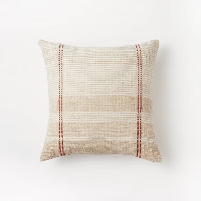Woven Striped Throw Pillow Neutral - Threshold™ designed with Studio McGee | Target