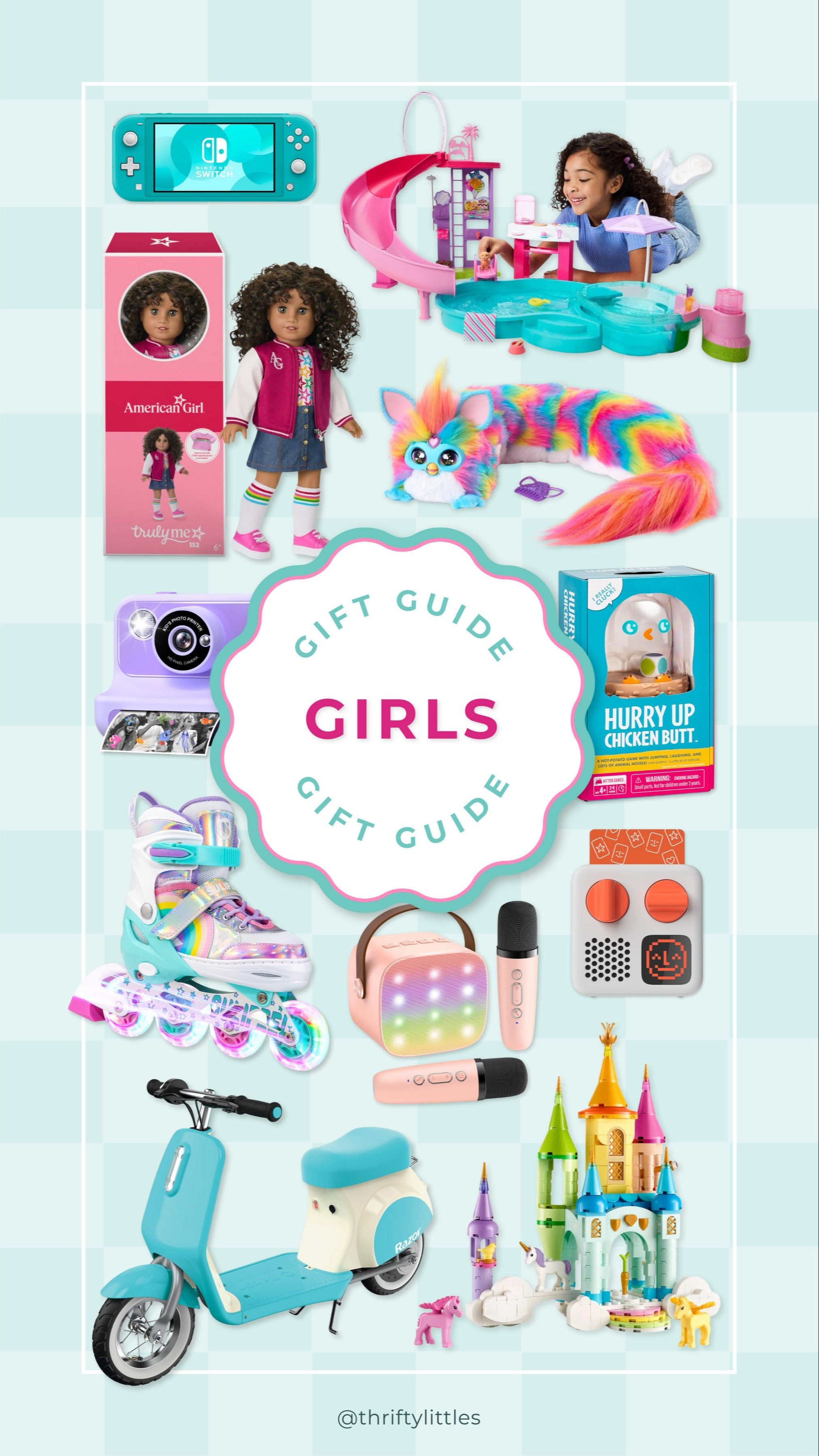 🎁 2025 Girls Gift Guide 🎁 
Whether she’s crafty, book-obsessed, or a little trendsetter, this guide has got the "it" gift for your girl! 

 

#LTKGiftGuide #LTKHoliday #LTKKids