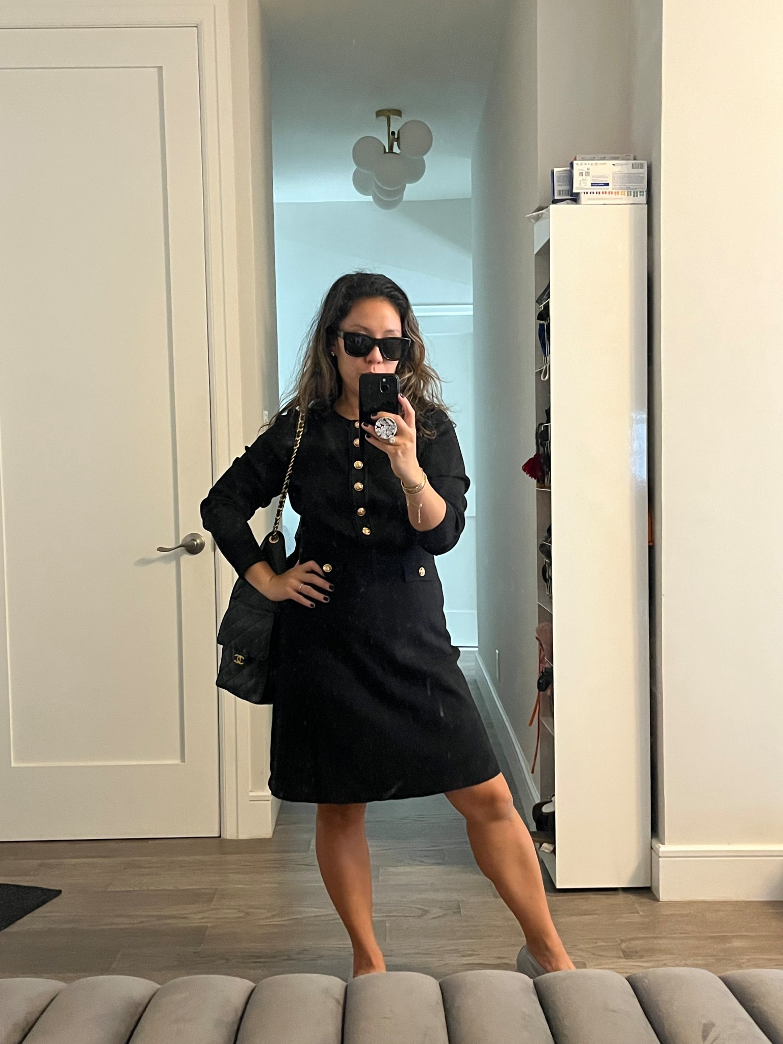 Lightweight sweater dress. Closet staple. This one is a little long for me and my lifestyle. BUT, this would work for someone taller or going to an office. This is a super versatile piece and can take you straight to dinner and/or drinks with a smaller bag and a fun shoe. I’m 5’2” and wearing a small for reference. 

#LTKShoeCrush #LTKStyleTip #LTKWorkwear