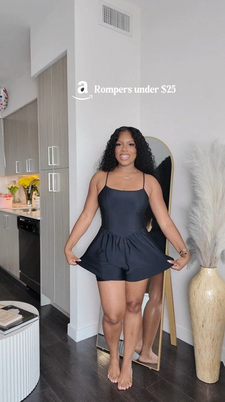 A good romper will save you every time 🤍

Cute, comfortable, and under $25? Say less. I picked up these Amazon rompers and I’m already thinking about all the ways to style them this summer. Sneakers for a casual day out, sandals for vacation, or a denim jacket when the sun goes down.

The pink one might be my favorite, but the black is giving effortless chic too. Which one are you adding to cart? ✨

#LTKStyle #AmazonMustHaves

#LTKootd
