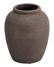 10x8in Textured Ceramic Urn | Marshalls