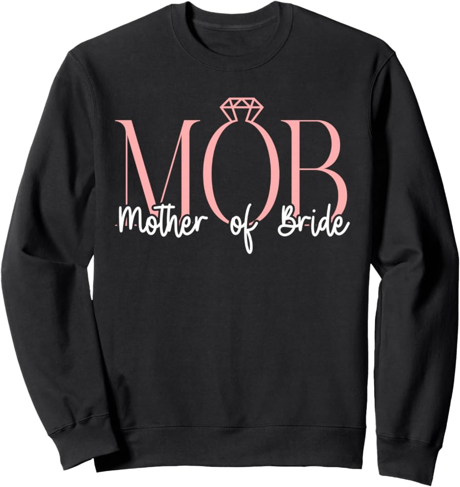 Mother Of The Bride Mama Of The Bride Mom Sweatshirt | Amazon (US)