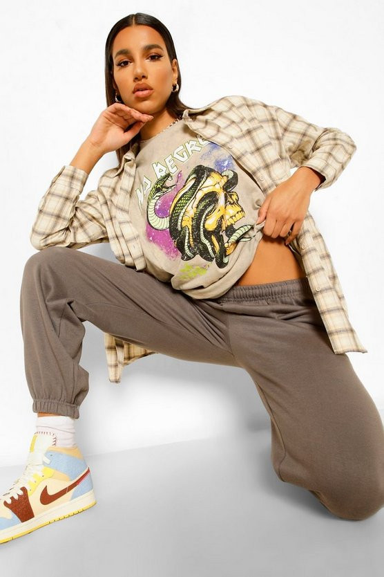 Oversized Flannel Shirt | Boohoo.com (US & CA)