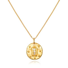 Mini Alignment Choker Necklace | Sequin