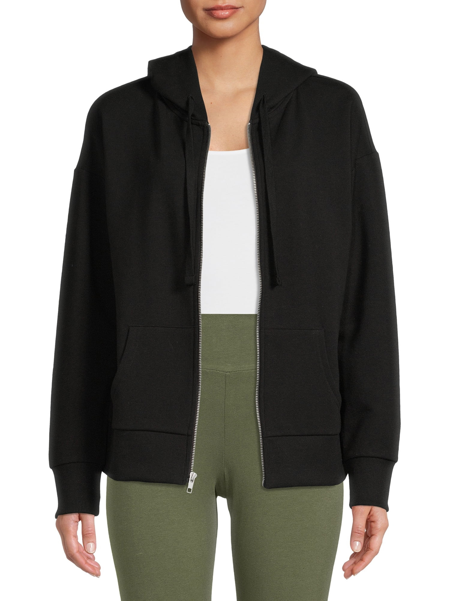 Time and Tru Women's Zip Up Hoodie | Walmart (US)
