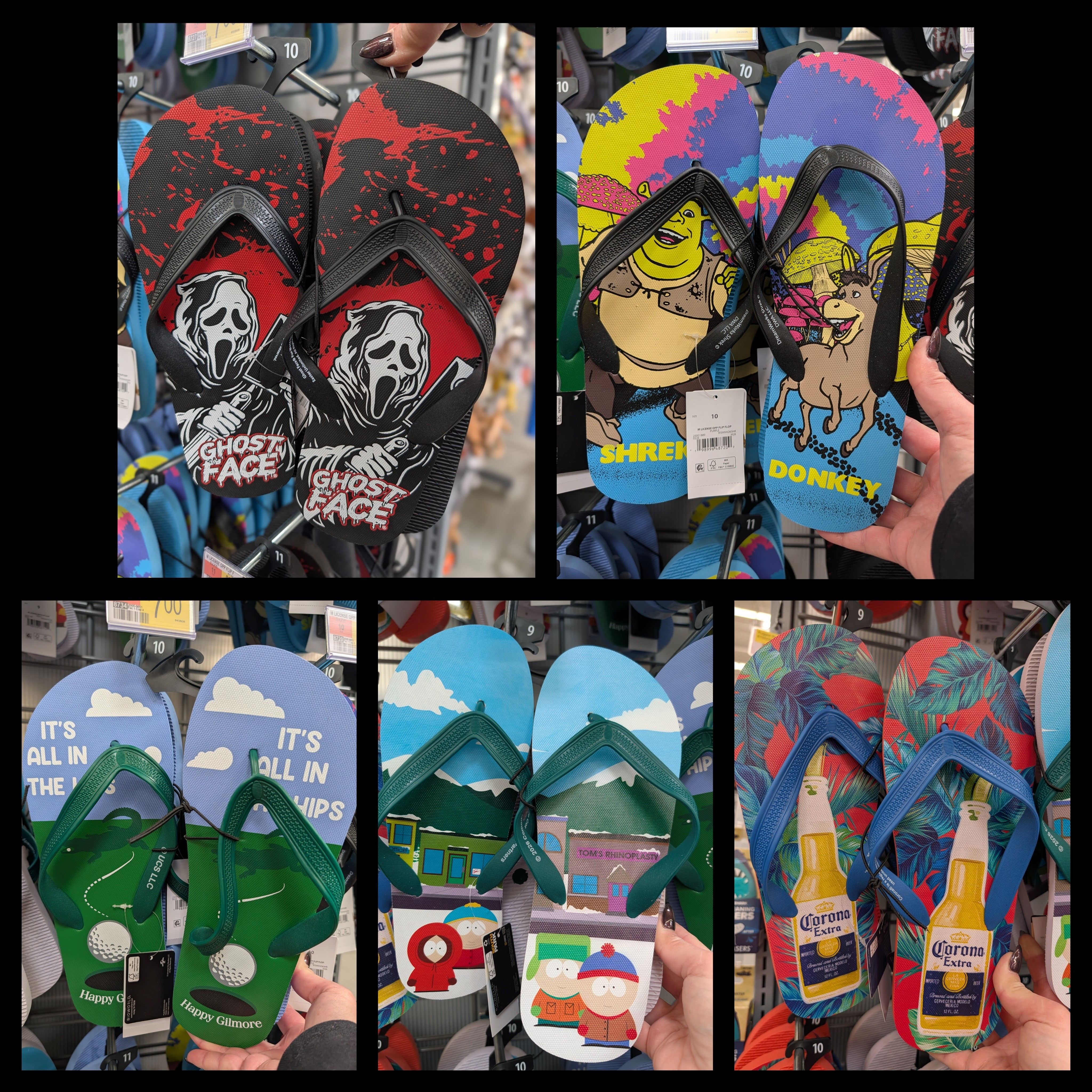 Men's character flip flops for $7!

#LTKSeasonal #LTKMens