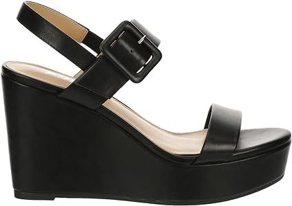 XAPPEAL Vivian - Women's Classic Open Toe Ankle Buckle Strap Platform Wedge Sandals | Amazon (US)