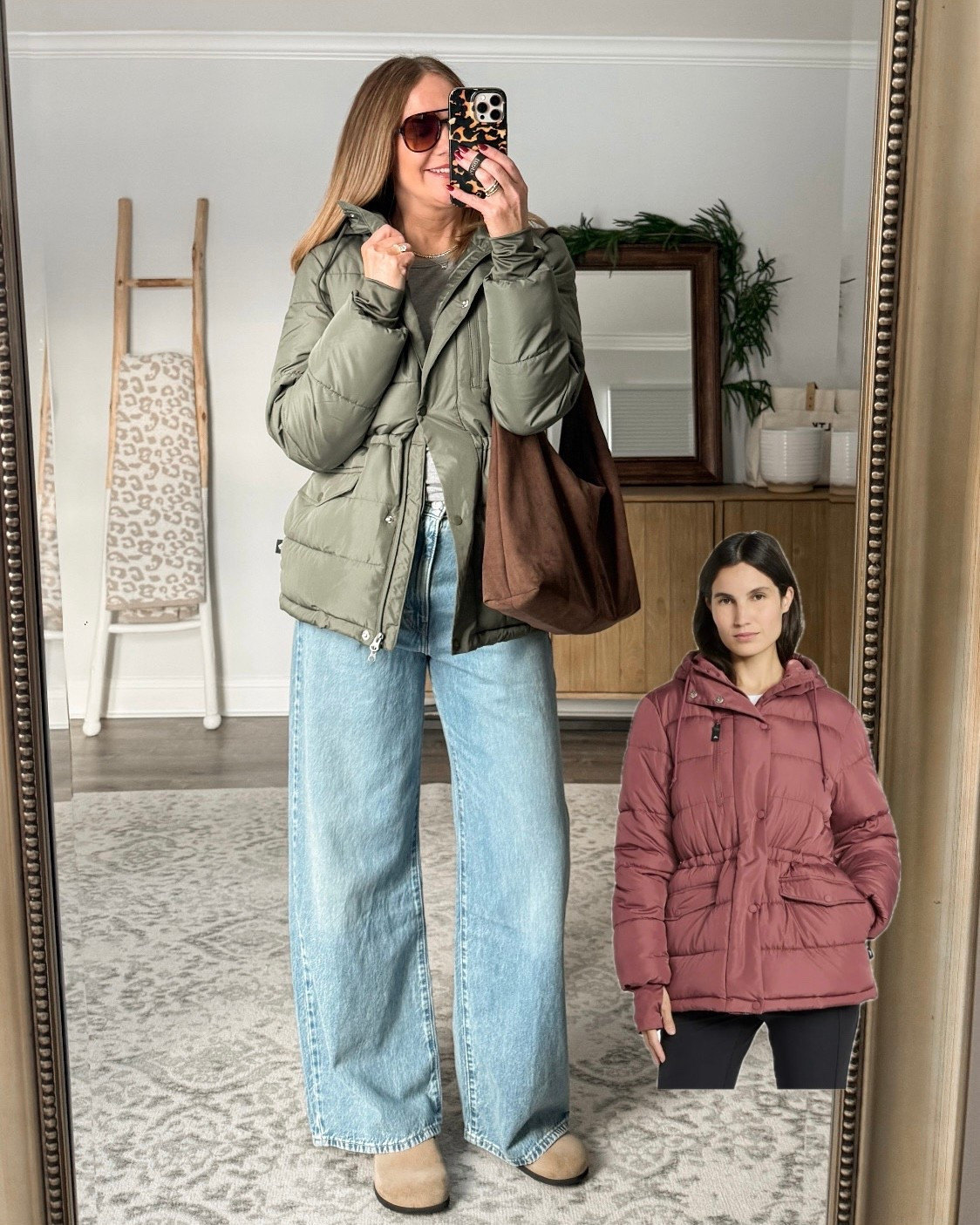 The only puffer coat you need in your closet! comfortable, warm but lightweight, stylish and under $50. Comes in four colors, including a really pretty clay shade. I sized down to a small and it’s still roomy enough to layer over sweaters.

Stylish winter jackets 2025, holiday gifts for women under $50, stylish cold weather outfit, comfy and cute mom outfit, cold weather fashion, style over 40, fashion over 40, Walmart fashion finds casual winter outfit idea



#LTKSeasonal #LTKGiftGuide #LTKFindsUnder50