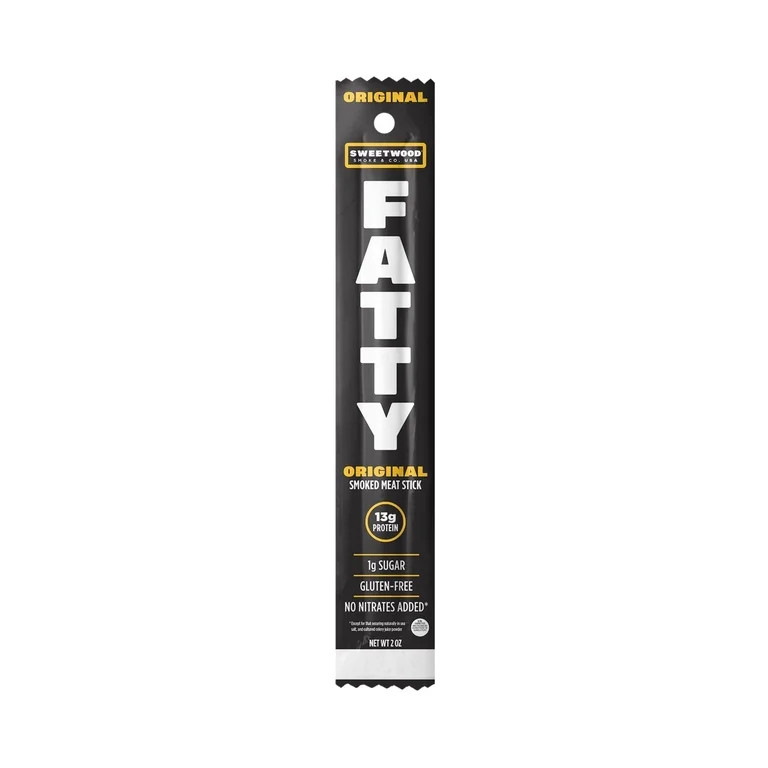 FATTY Meat Sticks, Made with Grass Fed Beef, Pork Raised Without Antibiotics, 13g Protein Per Sti... | Walmart (US)