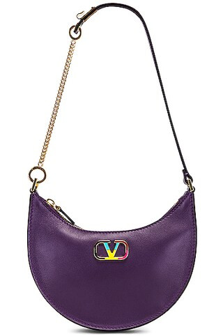 Mini Vlogo Signature Hobo Bag | FWRD 