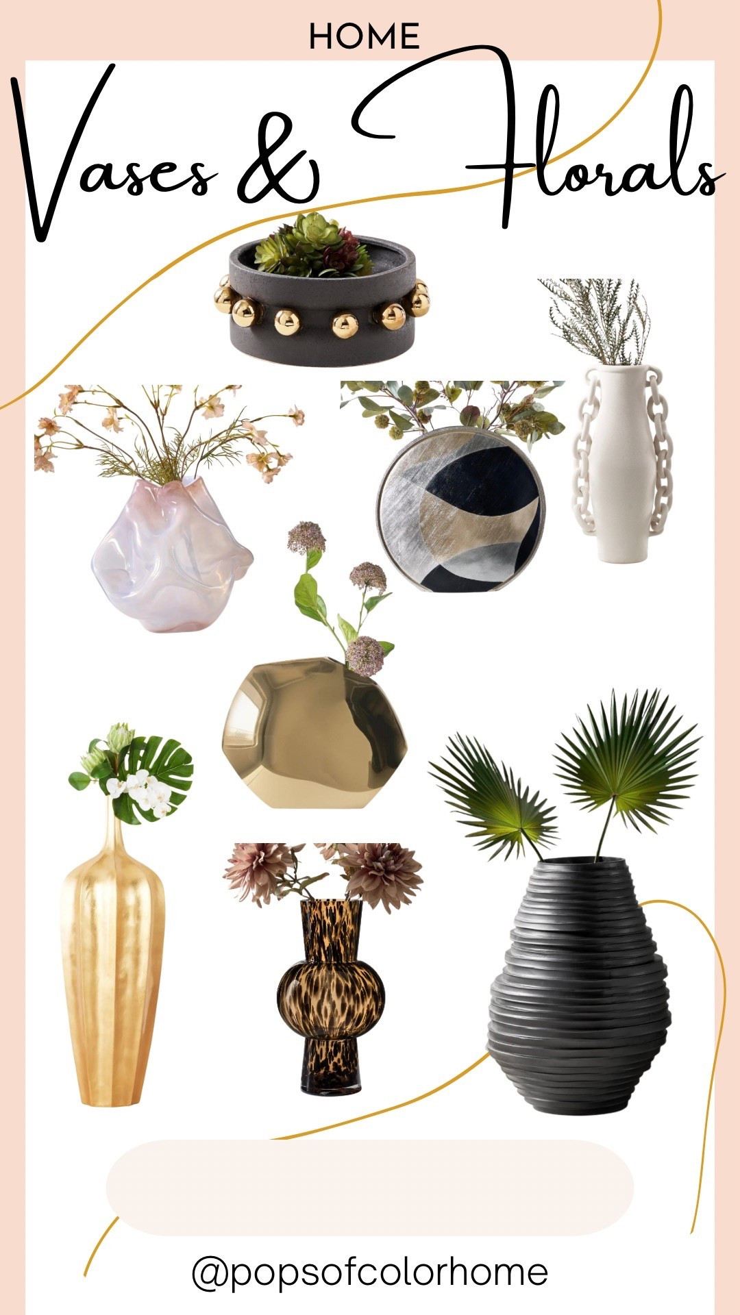 Check out these gorgeous and glam table and floor vases 

#LTKSaleAlert #LTKHome