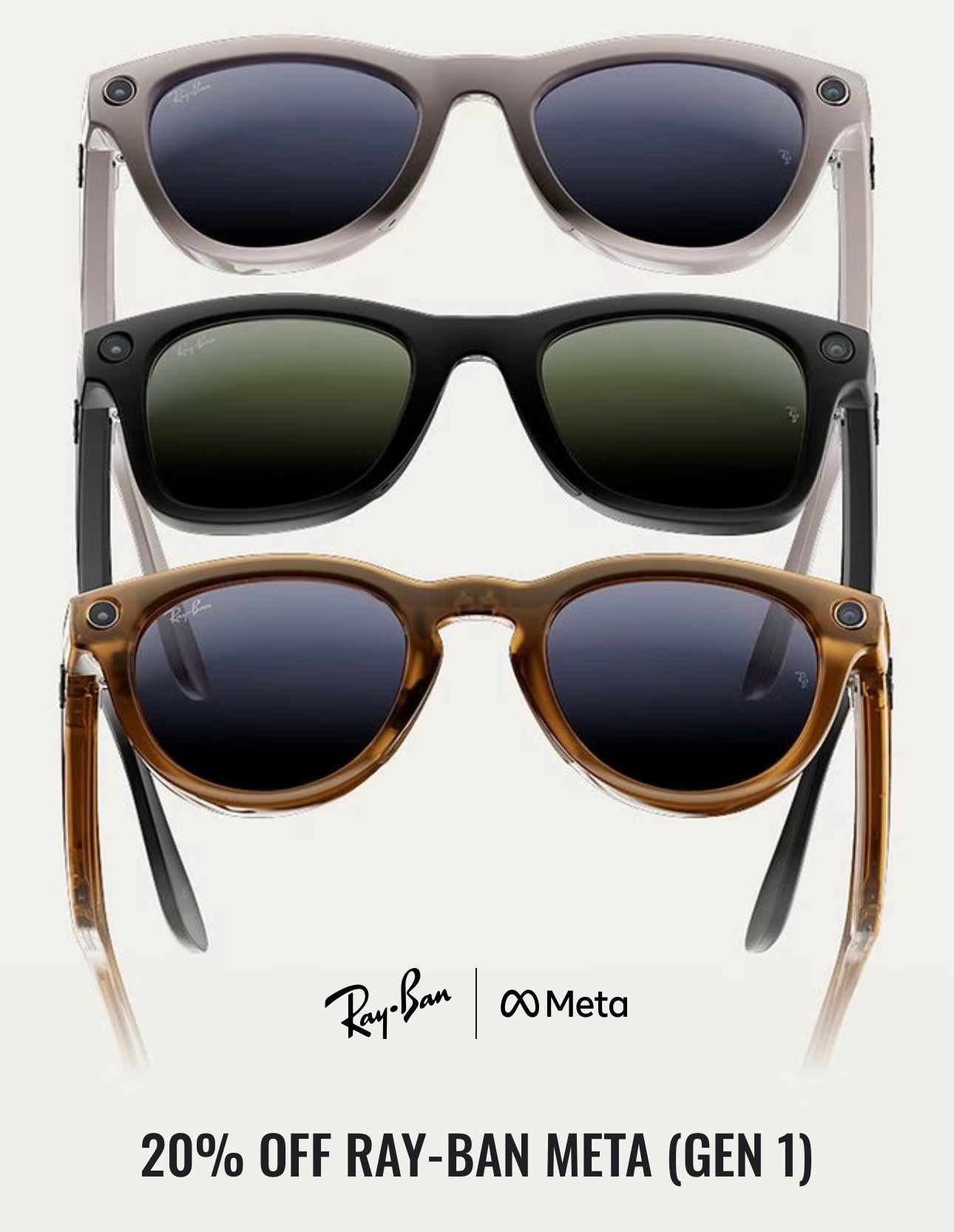 Give the gift of Ray Ban Meta 
#giftguide #raybanmeta #meta #rayban 

#LTKCyberWeek #LTKHoliday #LTKGiftGuide
