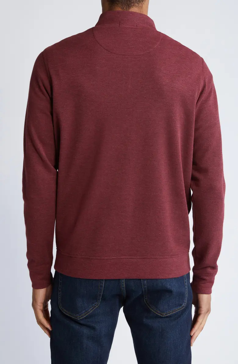 Crown Comfort Piqué Quarter Zip Pullover | Nordstrom