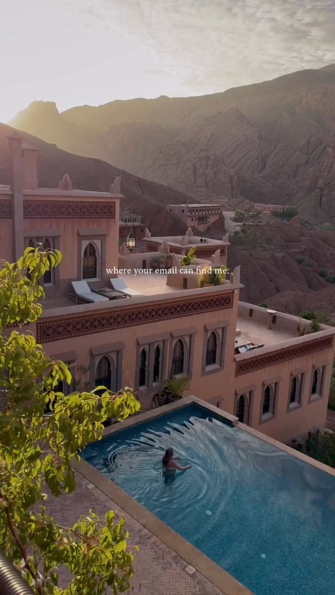 more peaceful hotel stays like this one in the Dades Valley of Morocco, en route to the Sahara Desert. This dreamy boutique hotel was one of my favorite slow hotels in 2025

Comment DESERT below for a link to book this hotel directly in your dm’s ✨ 

📍 Eden Boutique Hotel Dades 

#morocco #slowtravel #moroccotrip #moroccotravel #hotels