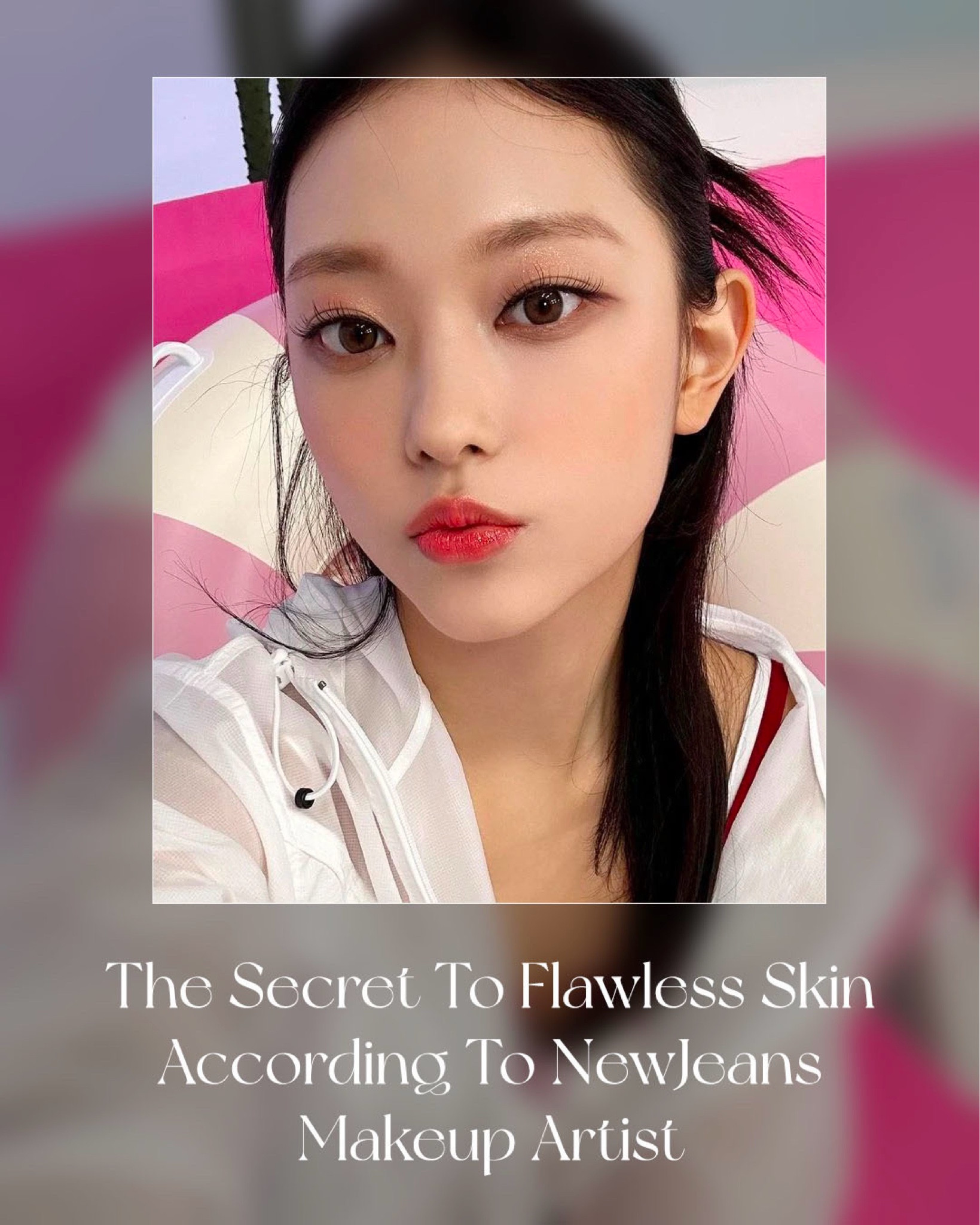 Beyond their catchy pop tunes, NewJeans is celebrated for their eclectic style and youthful makeup looks. Each member shines flawlessly in every music video, photoshoot, and public appearance. Credit is due to the K-pop group’s makeup artist, Nakyeum Lee, who recently revealed some trade secrets for achieving impeccable skin. If you’re eager to recreate the signature NewJeans makeup, the entire scoop is laid out on our website for your convenience. #beauty #kbeauty #makeup // Read More On TheCoolHour.com

#LTKSeasonal #LTKMostLoved #LTKbeauty